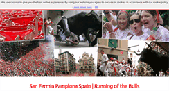 Desktop Screenshot of bullrunpamplona.com